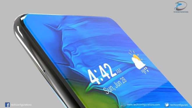 Concept Xiaomi Mi Mix 3 ấn tượng với tỷ lệ màn hình hiển thị 98%, tích hợp cảm biến vân tay dưới màn hình - Ảnh 3.