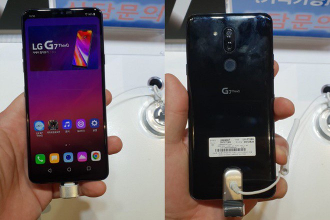 LG G7 ThinQ rò rỉ hình ảnh thực tế trước giờ “G” - Ảnh 1.