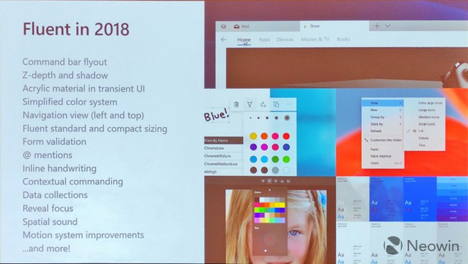 Microsoft trình diễn những thay đổi lớn của ngôn ngữ thiết kế Fluent Design dành cho Windows 10 trong năm 2018 - Ảnh 1.