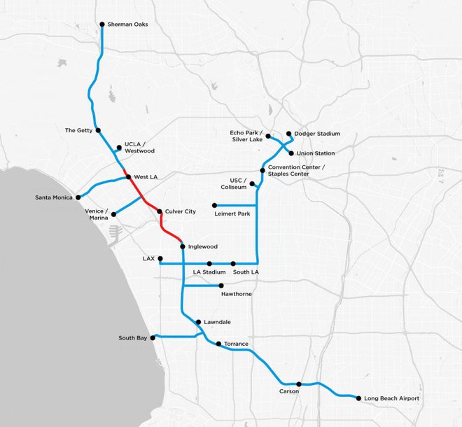 Elon Musk tiết lộ dự án đường hầm dưới thành phố Los Angeles sắp hoàn thành và sẽ cho phép người dân thử nghiệm trong vài tháng tới - Ảnh 2.