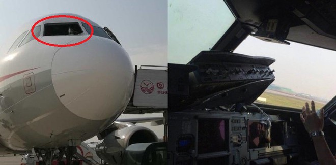Kính chắn gió bị xé toạc trên độ cao 9700m khiến máy bay của Sichuan Airlines phải hạ cánh khẩn cấp - Ảnh 3.