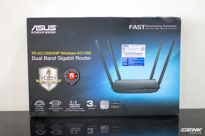 Asus RT-AC1300UHP giải pháp không dây mạnh mẽ nhất trong tầm giá 2 triệu đồng - Ảnh 1.