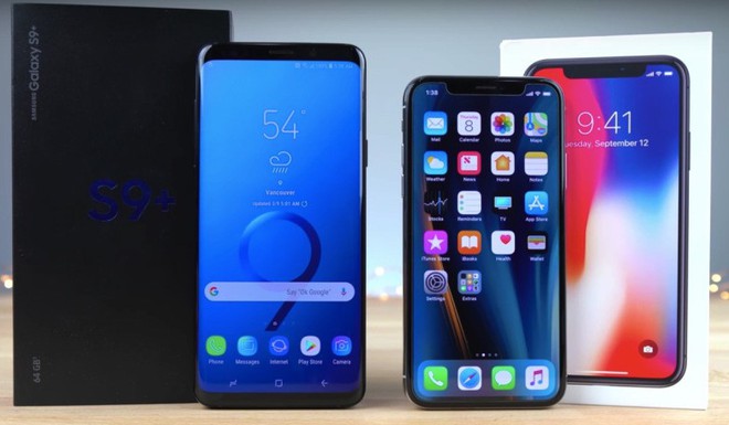  Galaxy S9 và iPhone X đều là những quân bài quan trọng của Samsung và Apple. 