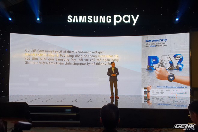 Samsung nâng cấp thêm tính năng mới cho ứng dụng thanh toán một chạm Pay: hỗ trợ thanh toán bằng Gear S3, rút tiền được tại máy ATM, đáp ứng 75% nhu cầu sử dụng thẻ của người dùng Việt - Ảnh 5.