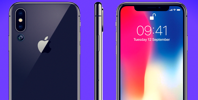 iPhone 2019 sẽ có 3 camera, chụp ảnh đẹp hơn và cảm biến vân tay dưới màn hình? - Ảnh 1.