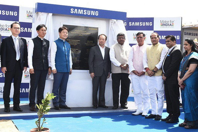 Nội địa hóa là đường tiến của Samsung tại Ấn Độ.