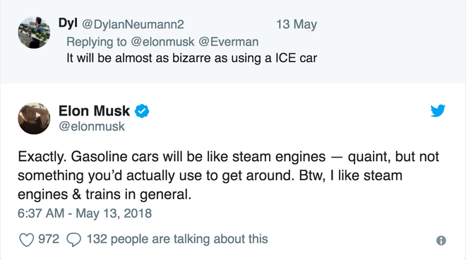 Viễn cảnh của Elon Musk về tương lai: Ai cũng có thể đi lên sao Hoả, và xe chạy bằng khí đốt sẽ trở thành cổ vật của quá khứ - Ảnh 5.