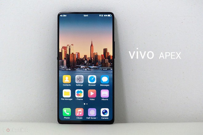 Rò rỉ ảnh smartphone không viền màn hình thực thụ của Vivo, cạnh cong hơn so với APEX - Ảnh 1.