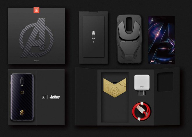OnePlus 6 Marvel Avengers Limited Edition chính thức ra mắt, 8GB RAM 256GB lưu trữ, giá 663 USD - Ảnh 2.