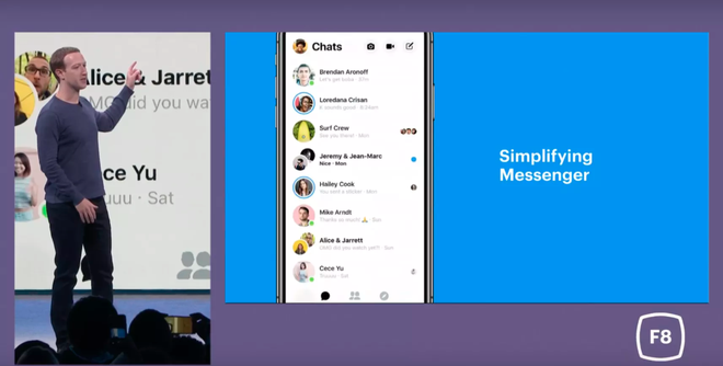 Facebook thiết kế lại hoàn toàn Messenger để khiến ứng dụng này trở nên đơn giản, sạch sẽ và nhanh hơn - Ảnh 1.
