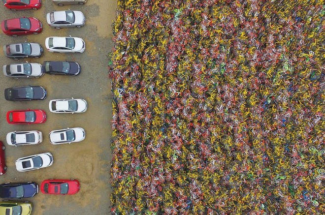 Hãi hùng ngắm nhìn mồ chôn tập thể của hàng triệu chiếc xe đạp tại Trung Quốc - Ảnh 6.