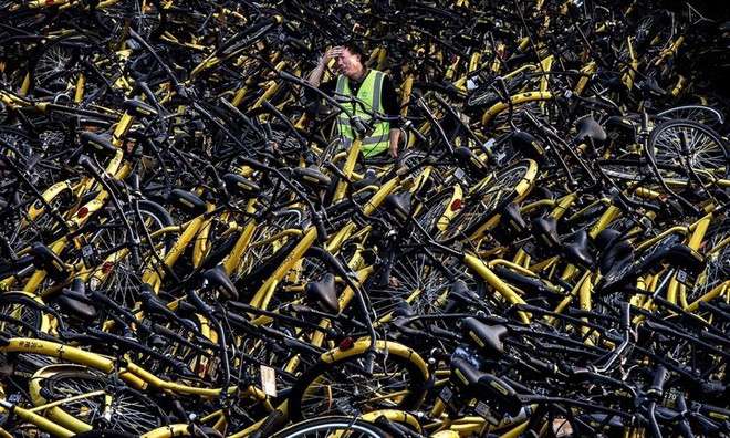 Hãi hùng ngắm nhìn mồ chôn tập thể của hàng triệu chiếc xe đạp tại Trung Quốc - Ảnh 16.