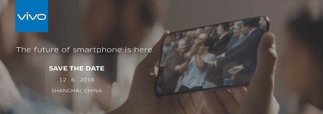 Smartphone không viền thực thụ, không tai thỏ của Vivo sẽ chính thức ra mắt vào ngày 12/6 - Ảnh 1.