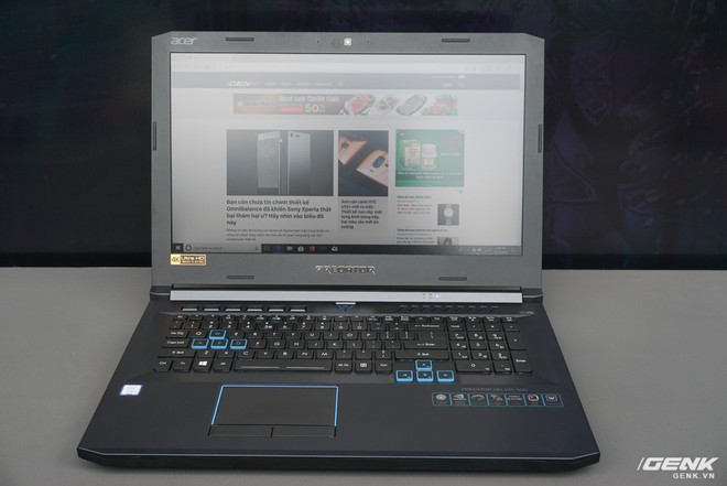 Ảnh thực tế laptop chiến game Helios 500 vừa ra mắt của Acer: trang bị hàng khủng Core i9, card GTX 1070 ép xung, màn hình 144Hz - Ảnh 15.