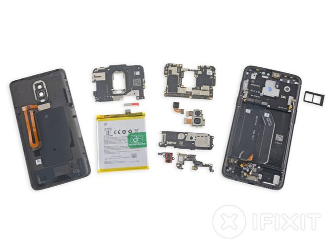 Mổ bụng OnePlus 6, khó sửa bởi hai mặt làm bằng kính - Ảnh 3.