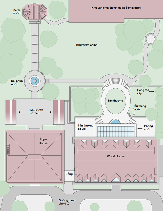 Hé lộ bản thiết kế khu biệt thự rộng hơn 3.000 mét vuông tại Washington của tỉ phú giàu nhất thế giới Jeff Bezos - Ảnh 1.