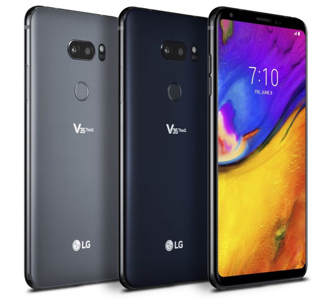 LG V35 ThinQ chính thức ra mắt, màn OLED 6 inch, Snapdragon 845, camera kép tích hợp AI, giá 900 USD - Ảnh 1.