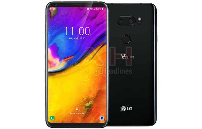 Rò rỉ hình ảnh LG V35 ThinQ, không hề có tai thỏ như người tiền nhiệm G7 ThinQ - Ảnh 1.