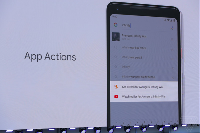 [Google I/O 2018] Thao tác Actions và Slices sẽ rút gọn thao tác cho những người dùng Android P - Ảnh 1.