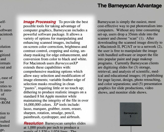 Có thể bạn chưa biết: Photoshop từng được bày bán với tên gọi Barneyscan XP - Ảnh 6.