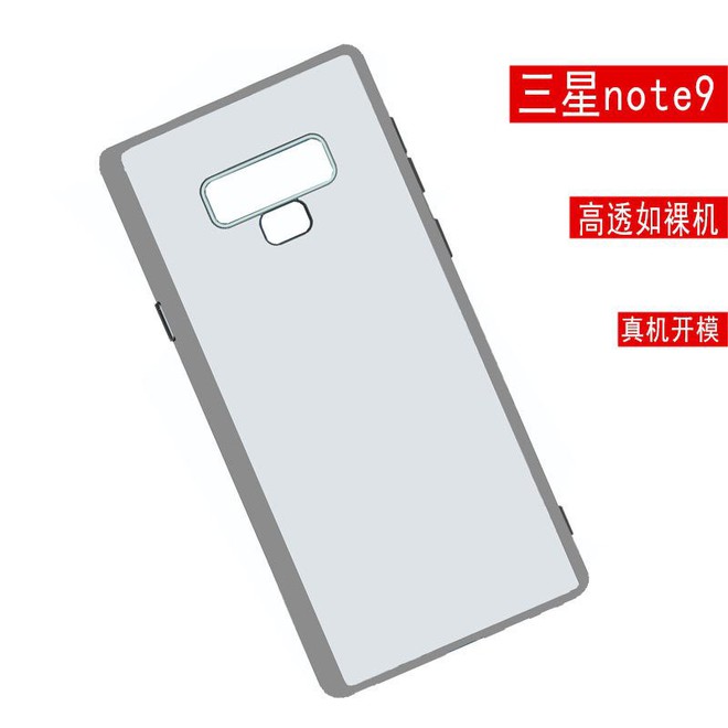 Ốp lưng Samsung Galaxy Note9 cho thấy vị trí đặt cảm biến vân tay mới và một nút bấm bí ẩn - Ảnh 1.