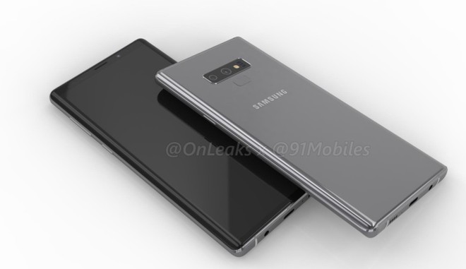 Ốp lưng Samsung Galaxy Note9 cho thấy vị trí đặt cảm biến vân tay mới và một nút bấm bí ẩn - Ảnh 3.