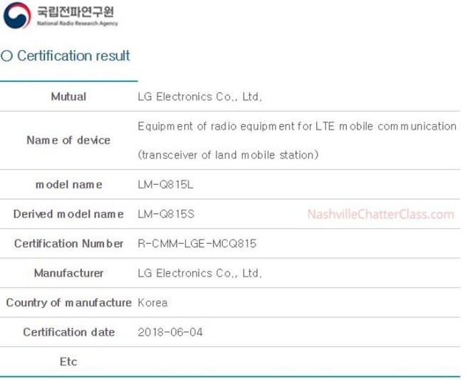 LG Q8 được cơ quan quản lý phê duyệt, sẽ ra mắt dưới dạng phiên bản giá rẻ của V30 - Ảnh 1.