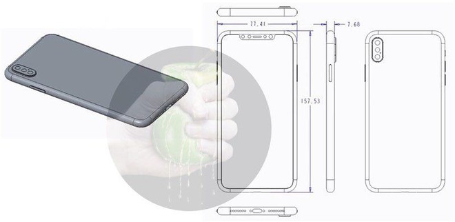 Lộ bản vẽ thiết kế và ảnh dựng của các mẫu iPhone 2018 - Ảnh 2.