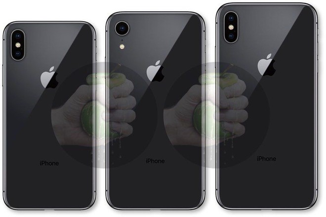 Lộ bản vẽ thiết kế và ảnh dựng của các mẫu iPhone 2018 - Ảnh 3.