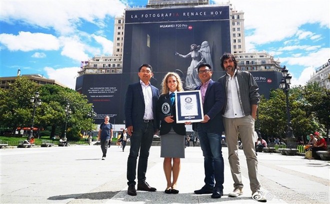 Huawei xuất sắc phá kỷ lục biển quảng cáo lớn nhất thế giới với chiếc Huawei P20 Pro - Ảnh 5.