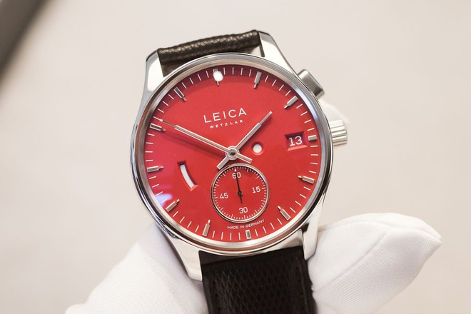 Hãng camera hạng sang Leica ra mắt mẫu đồng hồ đeo tay đầu tiên, thiết kế tối giản, giá 264 triệu - Ảnh 5.