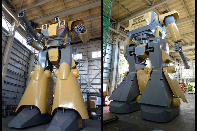 Kỹ sư Nhật đam mê truyện tranh, tự chế tạo robot giống với nhân vật trong bộ truyện Mobile Suit Gundam - Ảnh 1.