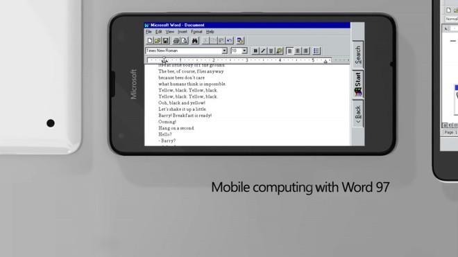 Sau Windows 7, Windows XP, tiếp tục xuất hiện concept Windows 95 Mobile vừa cổ điển vừa hiện đại - Ảnh 2.