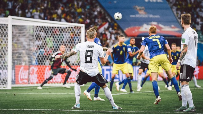 [World Cup 2018] Đức xin lỗi Thụy Điển vì màn ăn mừng quá trớn sau bàn thắng của Toni Kroos - Ảnh 1.