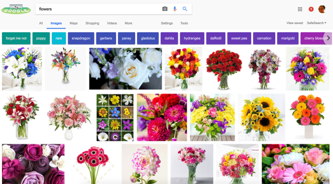 Google đang thử nghiệm giao diện tìm kiếm hình ảnh mới trên desktop, khá giống Pinterest - Ảnh 2.