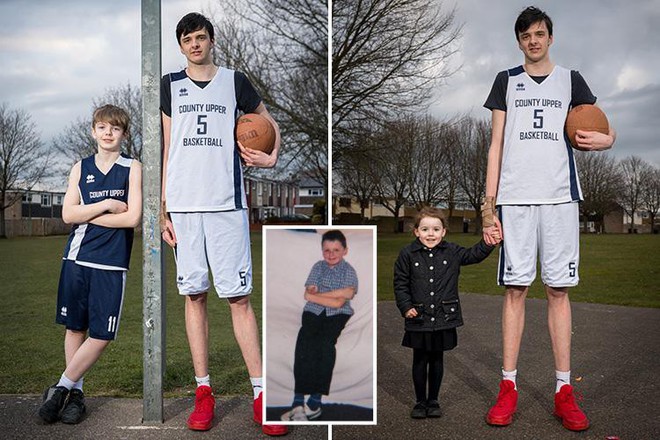 Mới 11 tuổi đã cao 2m, cậu bé Trung Quốc mơ ước phá kỷ lục Guinness về chiều cao - Ảnh 4.