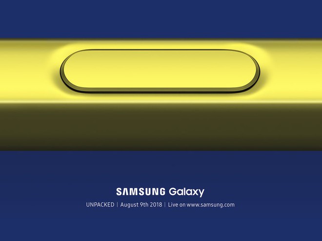 [Hot] Samsung chính thức công bố Galaxy Note9 sẽ được ra mắt vào ngày 9/8 - Ảnh 1.
