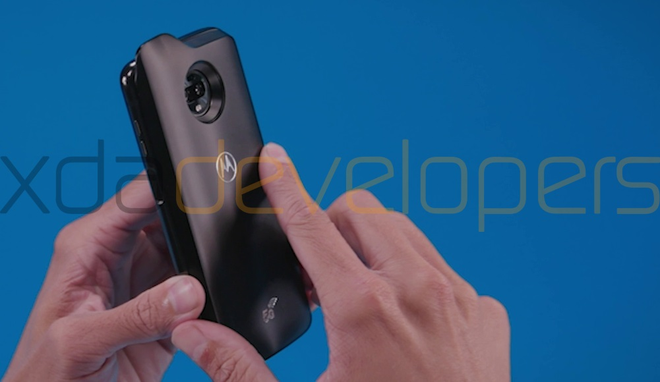 Bản mẫu của chiếc Motorola 5G Moto Mod được leak ra, cho chúng ta thấy sự trở lại của cái núm ăngten xấu xí trên những chiếc smartphone