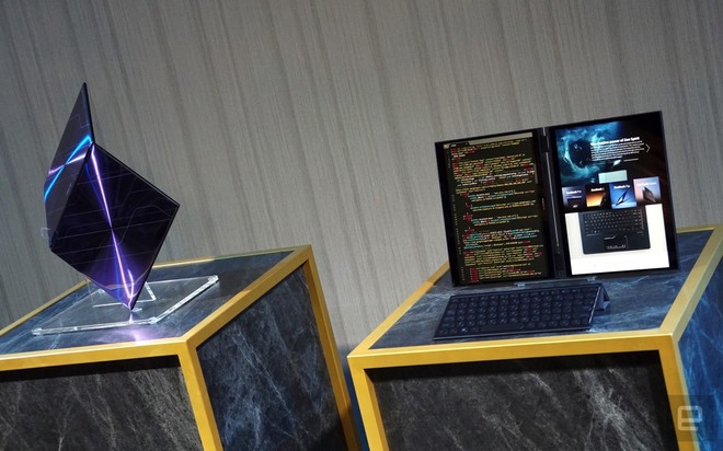 [Computex 2018] Asus giới thiệu dự án Precog - Laptop 2 màn hình kết hợp với trí tuệ nhân tạo - Ảnh 1.