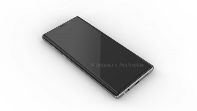 Đây là Samsung Galaxy Note9, màn hình không tai thỏ, thiết kế hao hao Note8 - Ảnh 1.