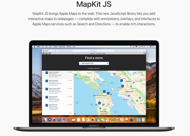 Apple chính thức cho phép người dùng, doanh nghiệp nhúng Apple Maps vào trang web riêng - Ảnh 1.