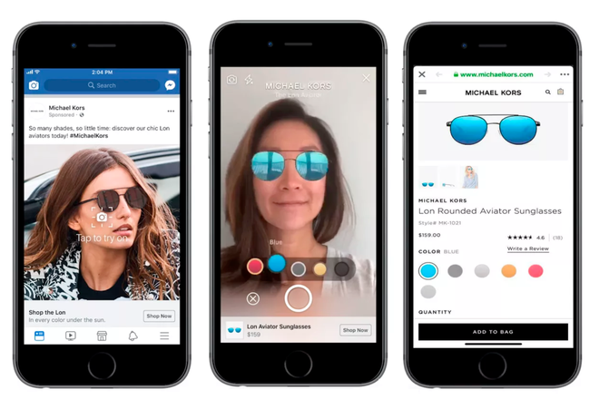 Facebook chuẩn bị cho ra mắt một loại quảng cáo mới, cho phép thử quần áo ngay trên News Feed - Ảnh 1.