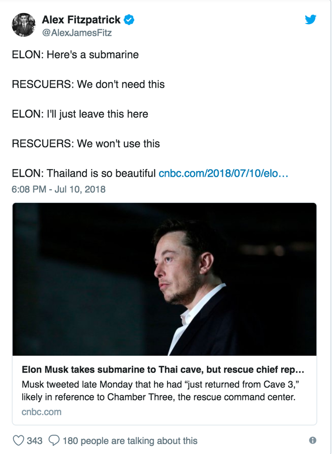 Chiếc tàu ngầm trẻ em dùng để giải cứu đội bóng Thái bị chê là không thực tiễn, Elon Musk lập tức nổi cơn tam bành trên Twitter - Ảnh 6.