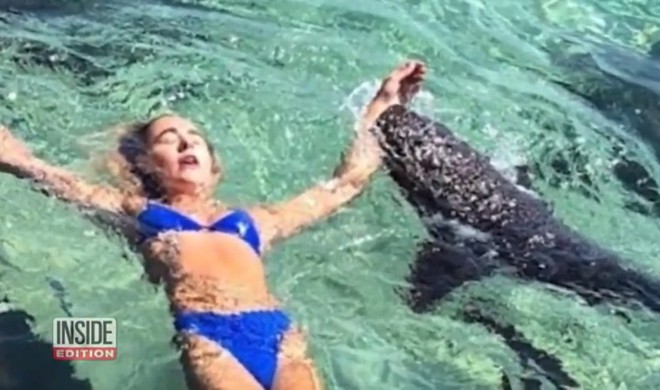 Người mẫu Instagram với hơn 30 ngàn follow đang chụp hình thả dáng trên biển thì bị cá mập tấn công - Ảnh 2.
