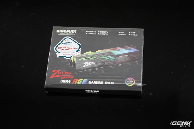 Đánh giá Kingmax DDR4 Zeus Dragon RGB: Cuộc lột xác ngoạn mục của thương hiệu RAM xấu xí - Ảnh 2.