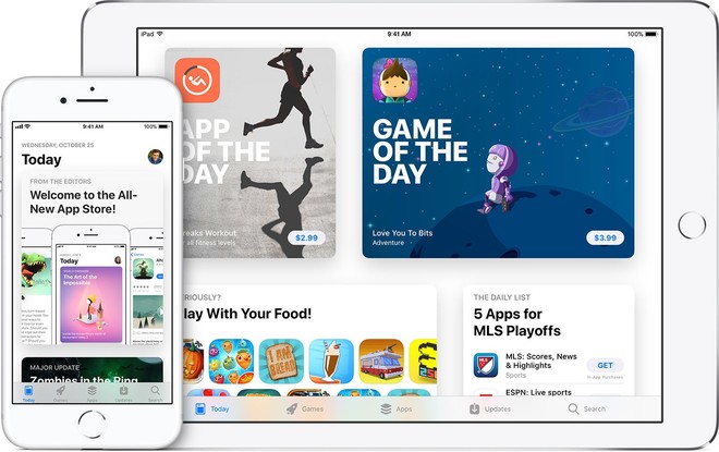 Lợi nhuận từ App Store của Apple cao gấp đôi Google Play Store, dù số lượt tải chỉ bằng một nửa - Ảnh 1.