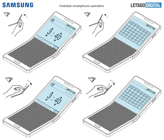 Smartphone màn hình gập của Samsung sẽ có thiết kế kiểu vỏ sò? - Ảnh 2.