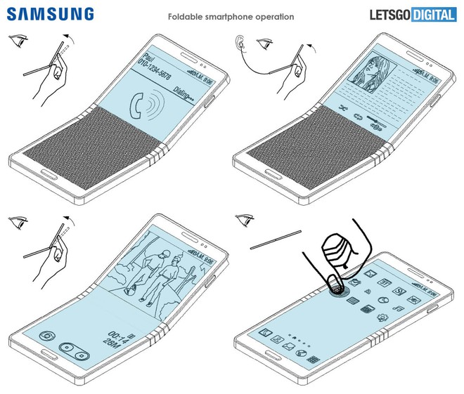 Smartphone màn hình gập của Samsung sẽ có thiết kế kiểu vỏ sò? - Ảnh 4.