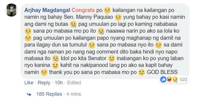 Hứa hẹn tặng 60 ngôi nhà, trang Facebook Manny Pacquiao giả mạo khiến dân mạng Philippines điên đảo - Ảnh 2.