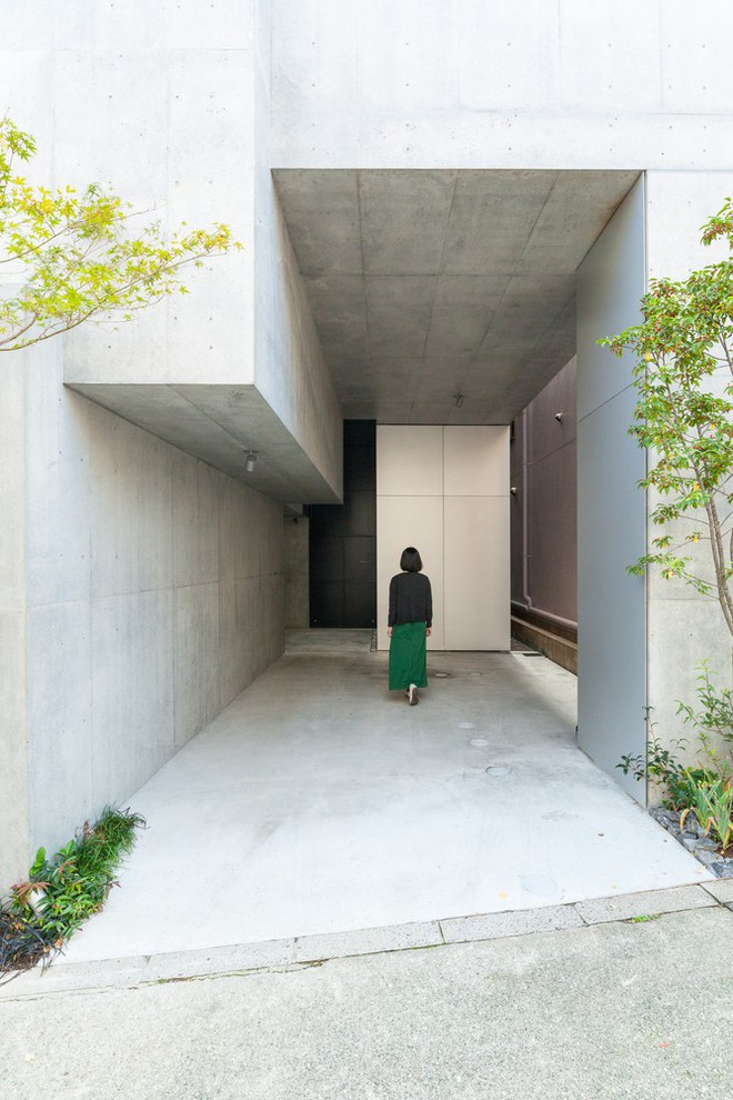  Ngôn ngữ kiến trúc xuyên suốt công trình là tối giản tối thiểu, đúng với phong cách sống của người Nhật. 